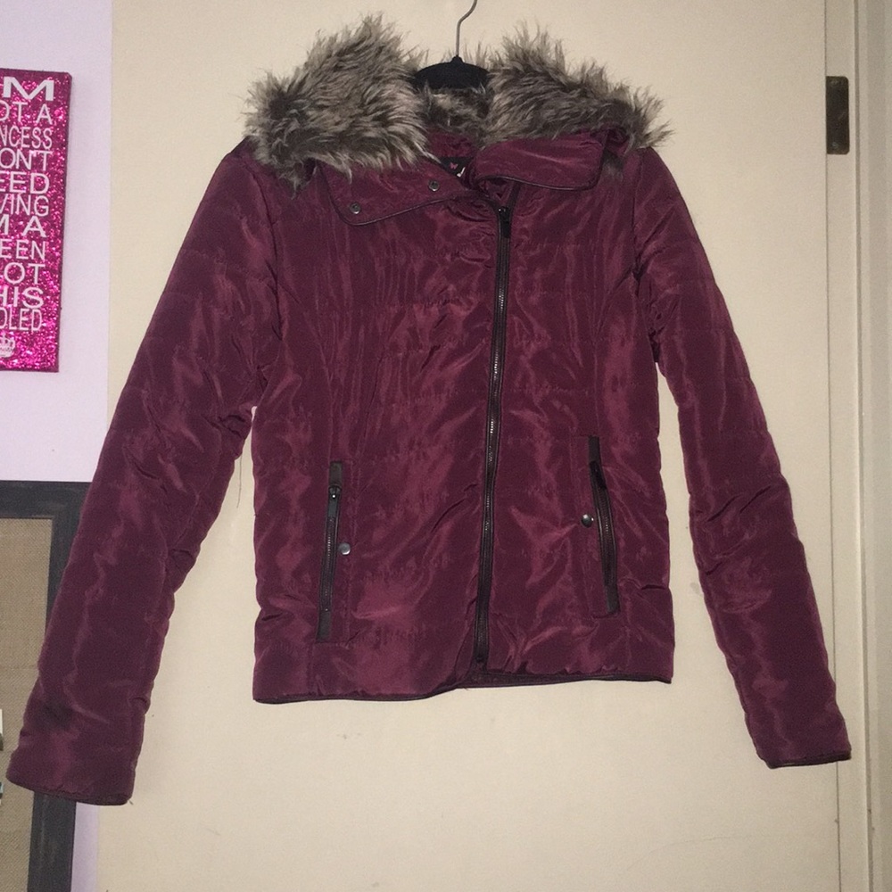 🌻Girls M Fur Collar Coat🌻
